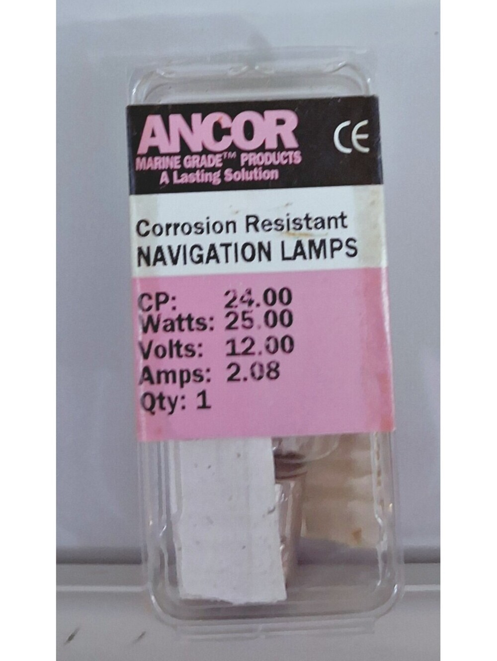 ANCOR 529340 Bulb Double Contact NAVIGATION Lamp 174493 Corrosion Resistant NEW